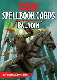5th Edition D&D Spellbook Cards - Paladin